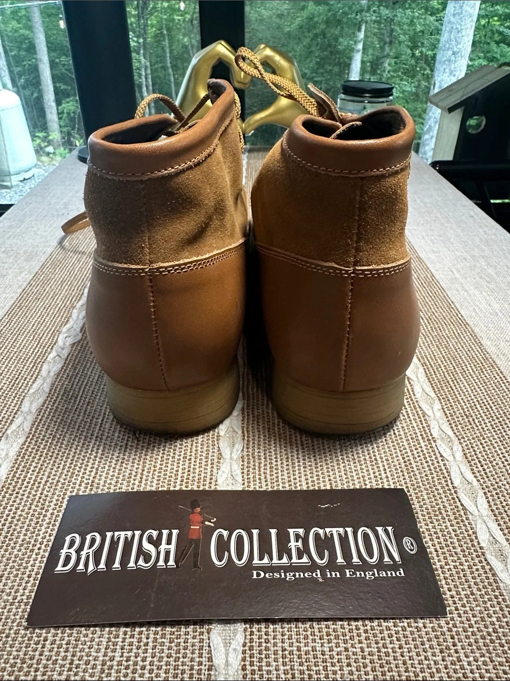 Men’s Tan Leather Chukka Boots